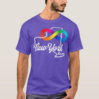 T-shirt Acceptation de l'autisme à New York