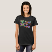 T-shirt Acceptation handicap L'inclusion est un Choix Dive (Devant entier)