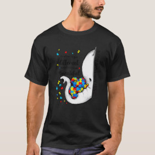 T-shirt Accepter Adapter Défendre Éléphant Éveil de l'auti