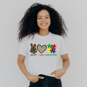 T-shirt Accepter Aimer Comprendre, Sensibilisation à l'aut
