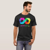 T-shirt Accepter Comprendre Amour Infini Sensibilisation à (Devant entier)
