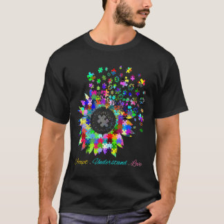 T-shirt Accepter Comprendre l'amour Sensibilisation sur l'