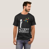 T-shirt Accepter les Différences Enfant Bulles de Puzzle A (Devant entier)