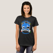 T-shirt Accepter Pod Blue Orca Sensibilisation sur l'autis (Devant entier)