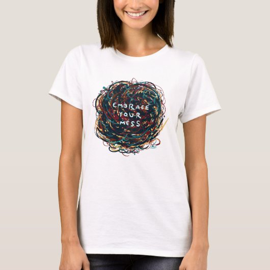 T-shirt Acceptez votre Mess (Devant)