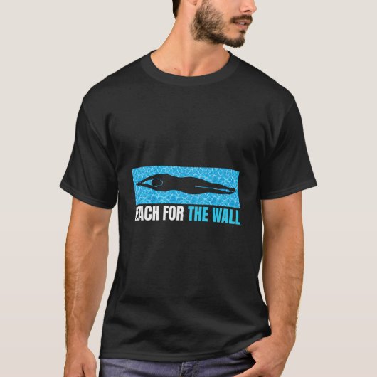 T-shirt Accès À La Piscine Mur Piscine (Devant)