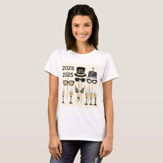 T-shirt accessoires de fête 2025