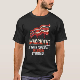 T-shirt Accident de bacon Bacon Cochon Porc Humour Homme