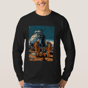 T-shirt Accident de Mars Drôle Astronaut Space Cosmic Adve