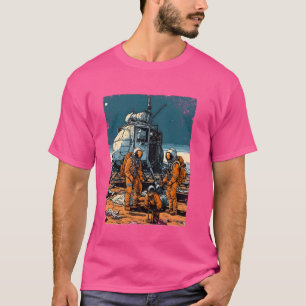 T-shirt Accident de Mars Drôle Astronaut Space Cosmic Adve