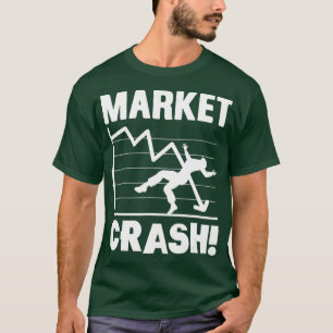 T-shirt Accident du marché stock Investissement Investisse