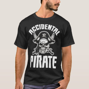 T-shirt Accidentellement Pirate Jambe Amputée Une Jambe