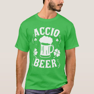 T-shirt Accio Bière Drôle Saint Patrick pour boire l'abeil