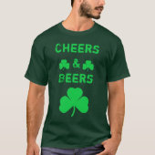 T-shirt Acclamations et bières (Devant)