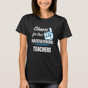 T-shirt Acclamations pour la fête des professeurs travaill