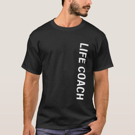 T-shirt Accompagnateur de vie Verticale (Devant)