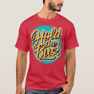 T-shirt Accompagner le graphisme du bus