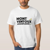 T-shirt accompli de Mont Ventoux (Devant)