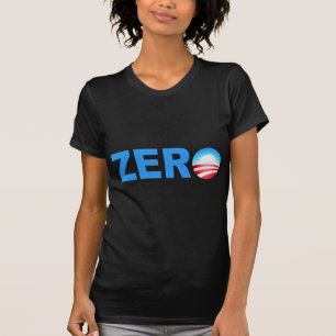 T-shirt Accomplissements zéro d'Obama