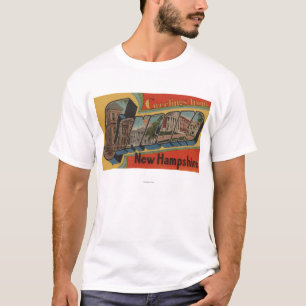 T-shirt Accord, New Hampshire - grandes scènes de lettre