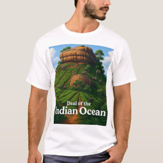 T-shirt Accord sur l'océan Indien - Elephants dans Tea Hil
