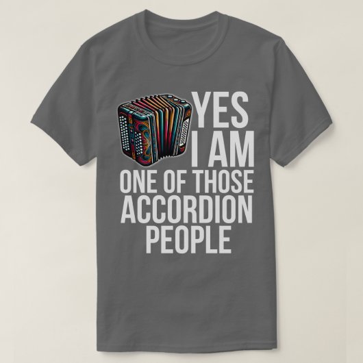 T-shirt Accordéon (Design devant)