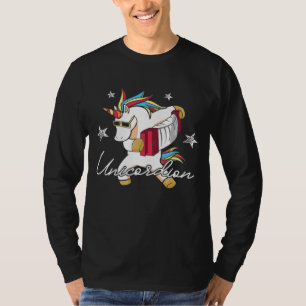 T-shirt Accordéon Accordion Lecteur Unicordion