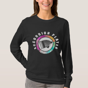 T-shirt Accordéoniste d'art Accordéon Joueur