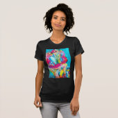 T-SHIRT ACCORDION PLAYER DANS LA NUIT (Devant entier)