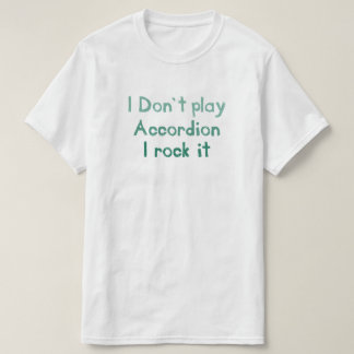 T-shirt Accordion Rock It Tee