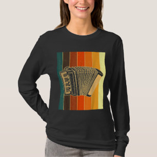 T-shirt Accordion Styrien Accordion Retro Styrian Harmonic