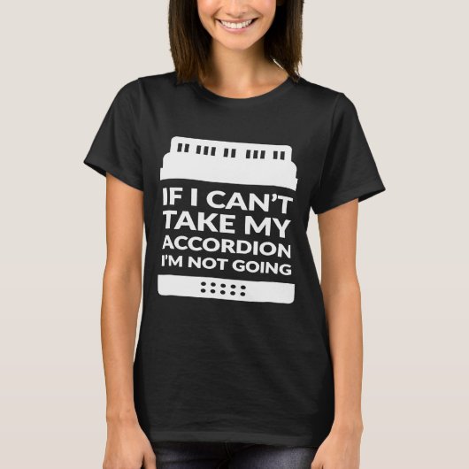 T-shirt Accordioniste (Devant)