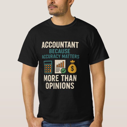 T-shirt Accountant (Devant)