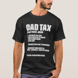 T-shirt Accountant Tax Dad Bookkeeper Balance Audit Tax In