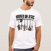 T-shirt Accro à Jésus (Devant)