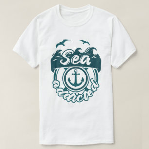T-shirt Accro à la mer