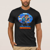 T-shirt Accro à l'Internet mobile (Devant)