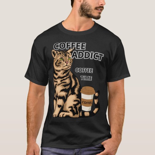T-SHIRT ACCRO AU CAFÉ (Devant)