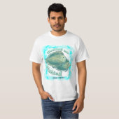T-shirt Accro au Pêche (Devant entier)