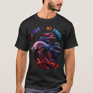 T-shirt Accro au pêche. Art de pêche amusant.