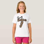 T-shirt Accro au Ukulele (Devant entier)
