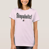 T-shirt Accro du shopping ! (Devant)