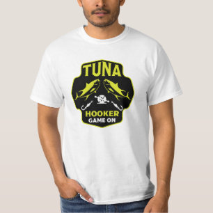 T-shirt Accroché À La Pêche Au Thon