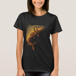 T-shirt Accroché à une prise en or