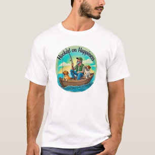T-shirt Accroché au bonheur