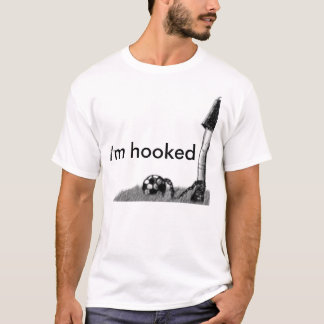 T-shirt Accroché au football