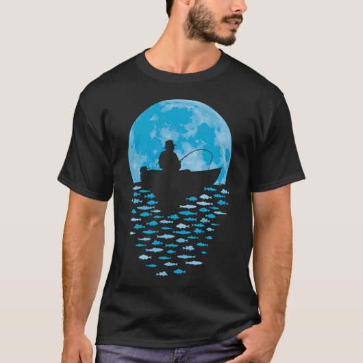 T-shirt Accroché par le clair de lune (Devant)