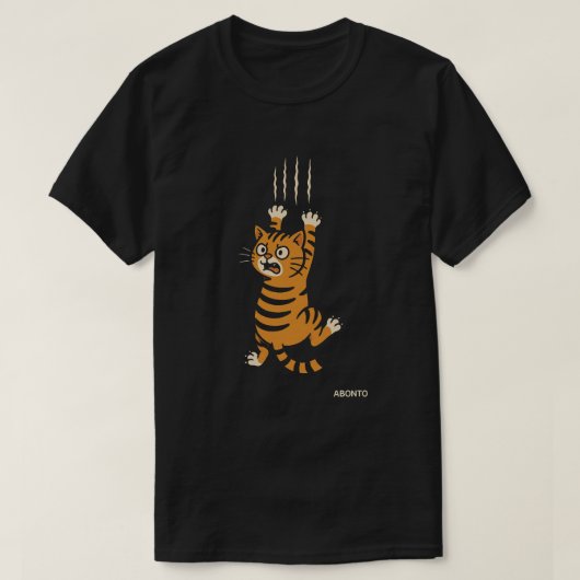 T-shirt Accroche-toi, presque ! (Design devant)