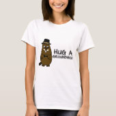 T-shirt Accrocher une marmotte (Devant)