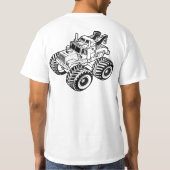 T-shirt Accrochez-les ! (Dos)